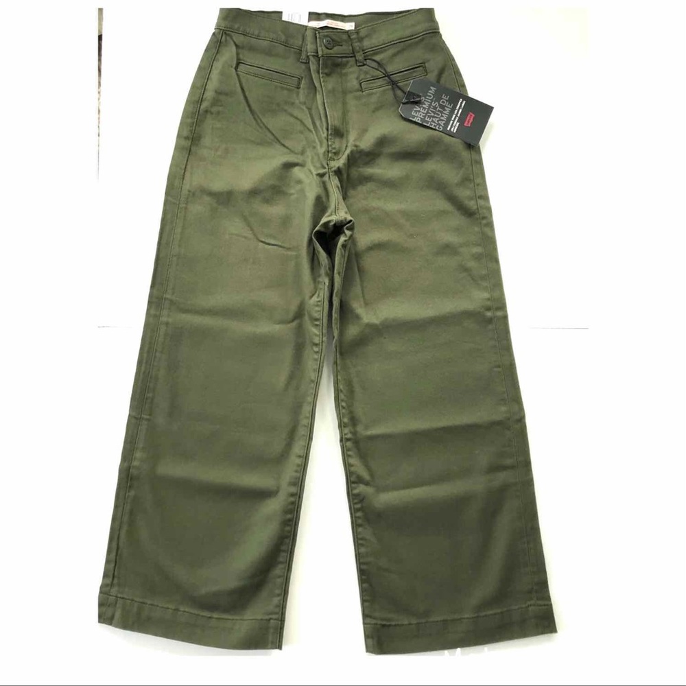 Levi’s Ribcage Wide Leg Crop - Picture 2 of 15